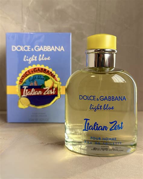 dolce gabbana italian zest homme